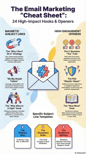 Email Marketing Hooks Cheat Sheet.webp